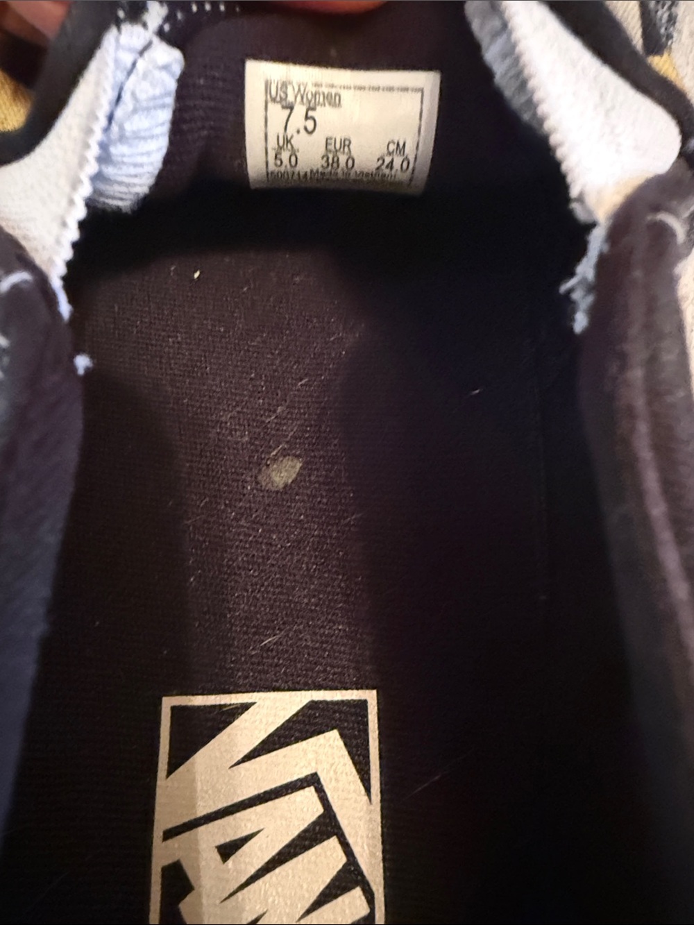 Vans Sunflower Checkered Slip On - Picture 2 of 5